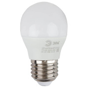 Лампа светодиодная ЭРА E27 6W 2700K матовая ECO LED P45-6W-827-E27 Б0020629