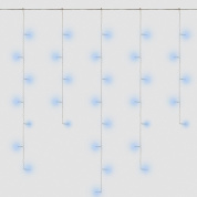 Уличная светодиодная гирлянда Feron Занавес 230V синий без мерцания CL24 41628
