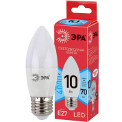 Лампа светодиодная ЭРА E27 10W 4000K матовая LED B35-10W-840-E27 R Б0050696