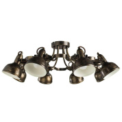 Потолочная люстра Arte Lamp Martin A5216PL-8BR