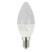 Лампа светодиодная ЭРА E14 6W 2700K матовая ECO LED B35-6W-827-E14 Б0020618