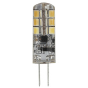 Лампа светодиодная ЭРА G4 1,5W 2700K прозрачная LED JC-1,5W-12V-827-G4 Б0033188