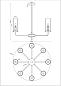 Подвесная люстра Moderli Metric V10021-8P