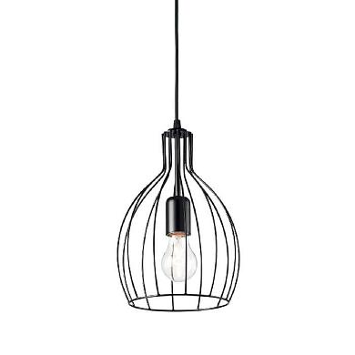 Подвесной светильник Ideal Lux Ampolla-2 SP1 Nero 148151