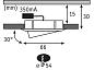 Мебельный светодиодный светильник Paulmann Micro Line Schwenkbar 92089