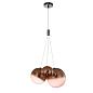 Подвесной светодиодный светильник Crystal Lux Elche SP3 Copper