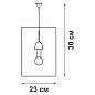 Подвесной светильник Vitaluce V4074/1S
