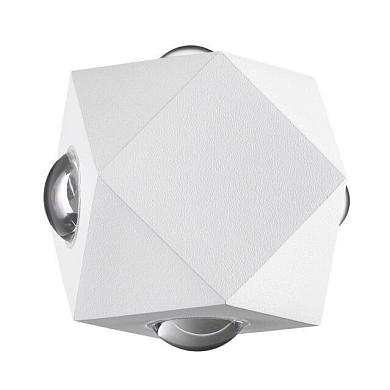 Уличный настенный светодиодный светильник Odeon Light Diamanta 4219/8WL