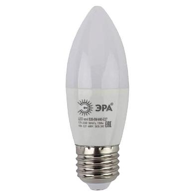 Лампа светодиодная ЭРА E27 9W 4000K матовая LED B35-9W-840-E27 Б0027972