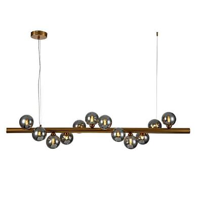 Подвесная люстра Indigo Onda 11006/12P Brass V000117