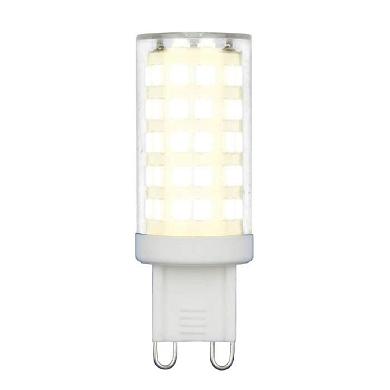 Лампа светодиодная Uniel G9 9W 3000K прозрачная LED-JCD-9W/3000K/G9/CL GLZ09TR UL-00006488