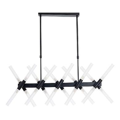 Подвесная люстра Lumina Deco Alford LDP 6036-20 BK