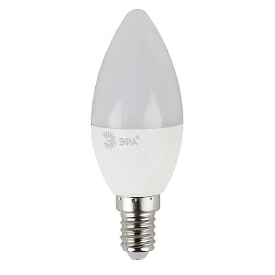 Лампа светодиодная ЭРА E14 9W 2700K матовая LED B35-9W-827-E14 Б0027969