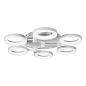 Потолочная светодиодная люстра iLedex Jomo FS-014-X9 108W WH