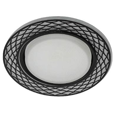 Точечный светильник ЭРА DK LD37 WH/BK Б0037386