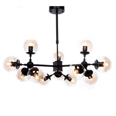 Подвесная люстра Lumina Deco Zodiak LDP 160-12 BK