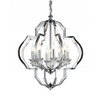 Подвесная люстра Lumina Deco Cesaro LDP 17078-8 CHR