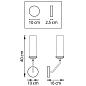 Бра Lightstar Flume 723615