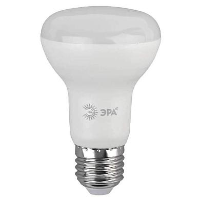 Лампа светодиодная ЭРА E27 8W 4000K матовая LED R63-8W-840-E27 Б0028490