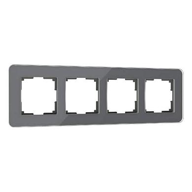 Рамка Werkel Elite на 4 поста графит W0042440 4690389180804
