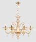 Подвесная люстра Crystal Lux Caetano SP-PL6 Amber