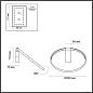Настенный светильник Odeon Light Annel 4318/32WL