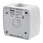 Розетка ЭРА Intro Atlantic Schuko 2P+E 16A 250V со шторками с крышкой 5-202-03 Б0050946