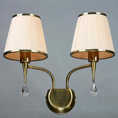 Бра Brizzi Alora MA01625W/002 Bronze Cream