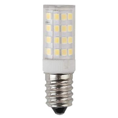 Лампа светодиодная ЭРА E14 5W 2700K прозрачная LED T25-5W-CORN-827-E14 Б0033030