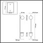 Настенный светильник Odeon Light Flower 4682/1WB