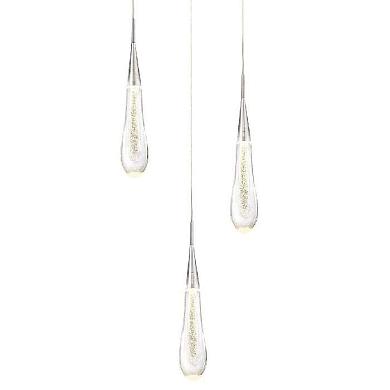 Подвесной светодиодный светильник Kink Light Гутта 07861-3AS,02