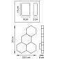Настенный светодиодный светильник Lightstar Favo 750642