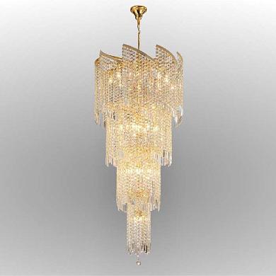 Каскадная люстра Crystal Lux Grande SP25 D800 Gold