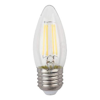 Лампа светодиодная ЭРА E27 9W 4000K прозрачная F-LED B35-9w-840-E27 Б0046997