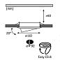 Встраиваемый светильник Paulmann Quality Line Halogen 98804