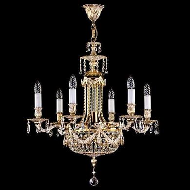 Подвесная люстра Artglass Fountain White Gold CE