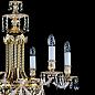 Подвесная люстра Artglass Fountain White Gold CE