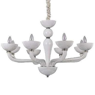 Подвесная люстра Ideal Lux Casanova SP8 Bianco 094045