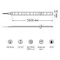 Светодиодная лента Gauss 4,8W/m 60LED/m 2835SMD зеленый 5M 355000605