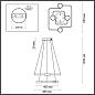 Подвесная люстра Lumion Ledio 5250/92L