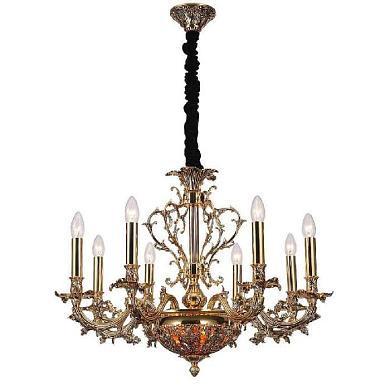 Подвесная люстра Lucia Tucci Firenze 1780.8.2 Antique Gold
