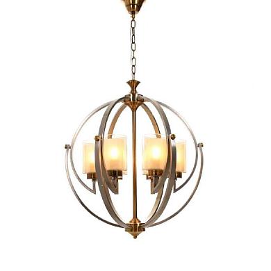 Подвесная люстра Lumina Deco Bergen LDP 1232-6 SN+MD