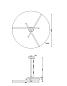 Подвесная светодиодная люстра Maytoni Technical Axis MOD106CL-L40G3K