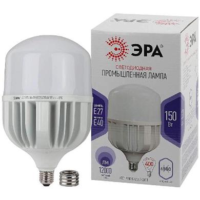 Лампа светодиодная сверхмощная ЭРА E27/E40 150W 6500K матовая LED POWER T160-150W-6500-E27/E40 Б0049106