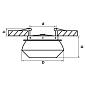 Встраиваемый светодиодный светильник Lightstar Orbe 051309