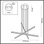 Подвесной светодиодный светильник Odeon Light Rudy 3890/48L