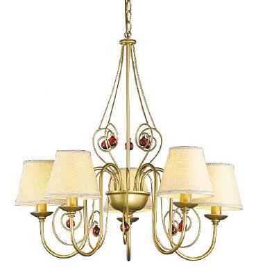 Подвесная люстра Arte Lamp Neapolitan A3007LM-5BZ